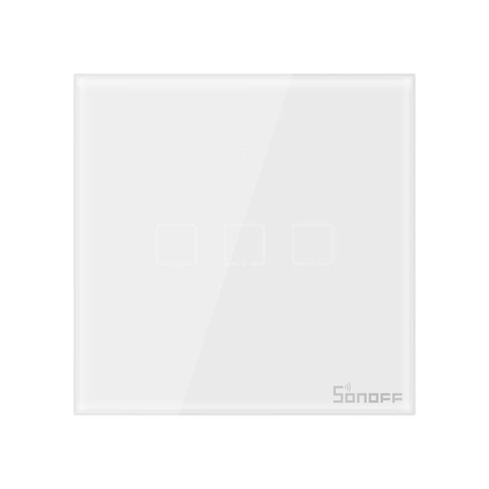 SONOFF pametno stensko stikalo Wi-Fi + RF433 trojno T1EU3C-TX