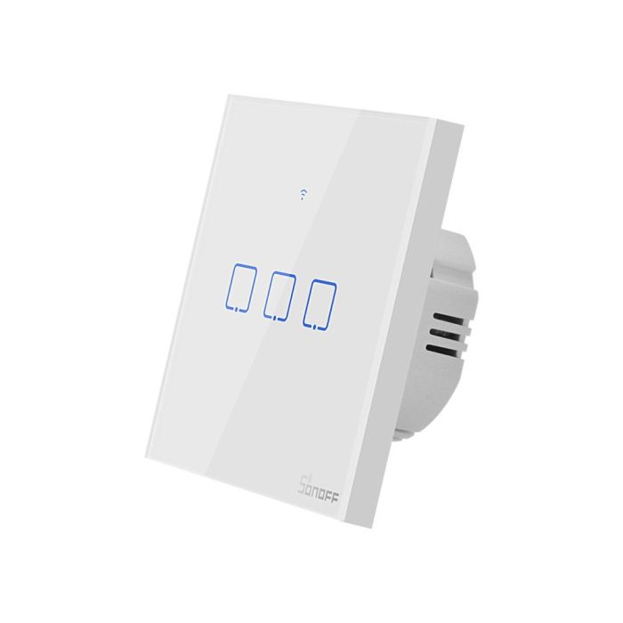 SONOFF pametno stensko stikalo Wi-Fi trojno T0EU3C-TX