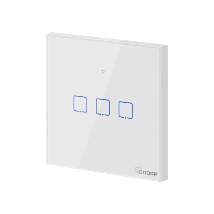 SONOFF pametno stensko stikalo Wi-Fi trojno T0EU3C-TX