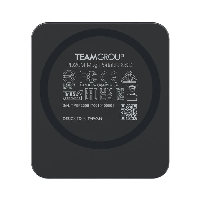 Teamgroup 2TB PD20M 2000MB/s Mag Prenosni SSD disk - Siva