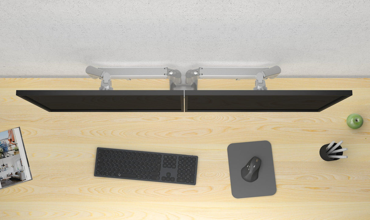 Icybox IB-MS514-TSS dvojni mizni nosilec za monitorja do 32"