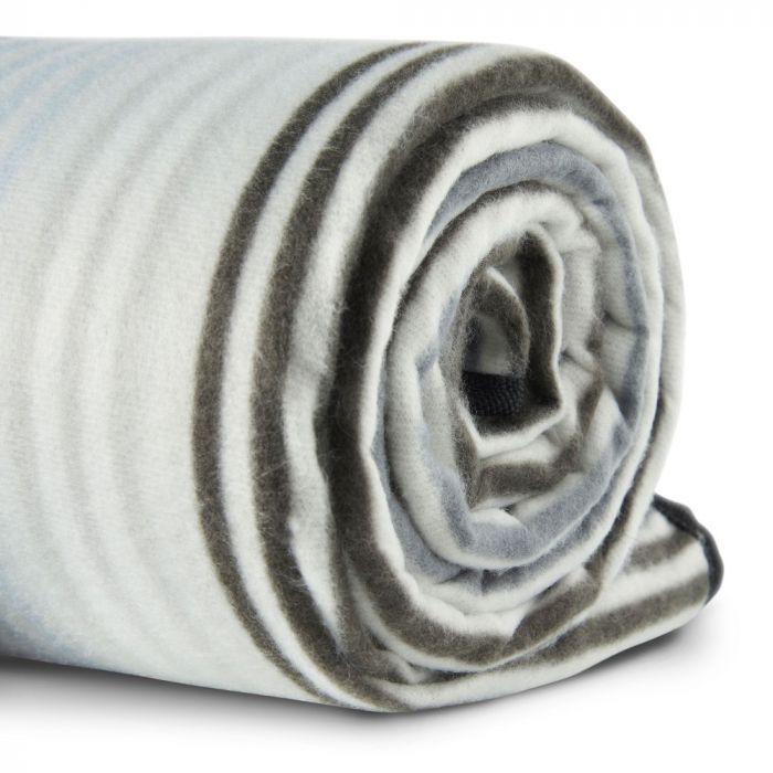 VonShef odeja za piknik 147 x 180cm črtasta