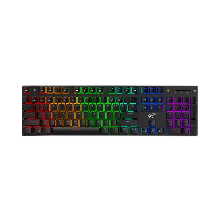 HAVIT Gamenote USB mehanska tipkovnica HV-KB498L - SLO znaki