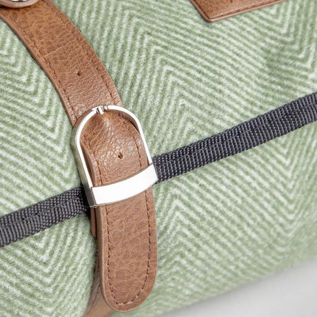 VonShef odeja za piknik 147 x 180cm, zelena