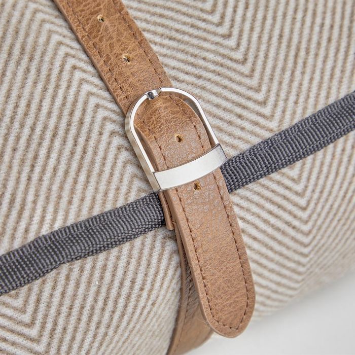 VonShef odeja za piknik 200 x 220cm, rjava