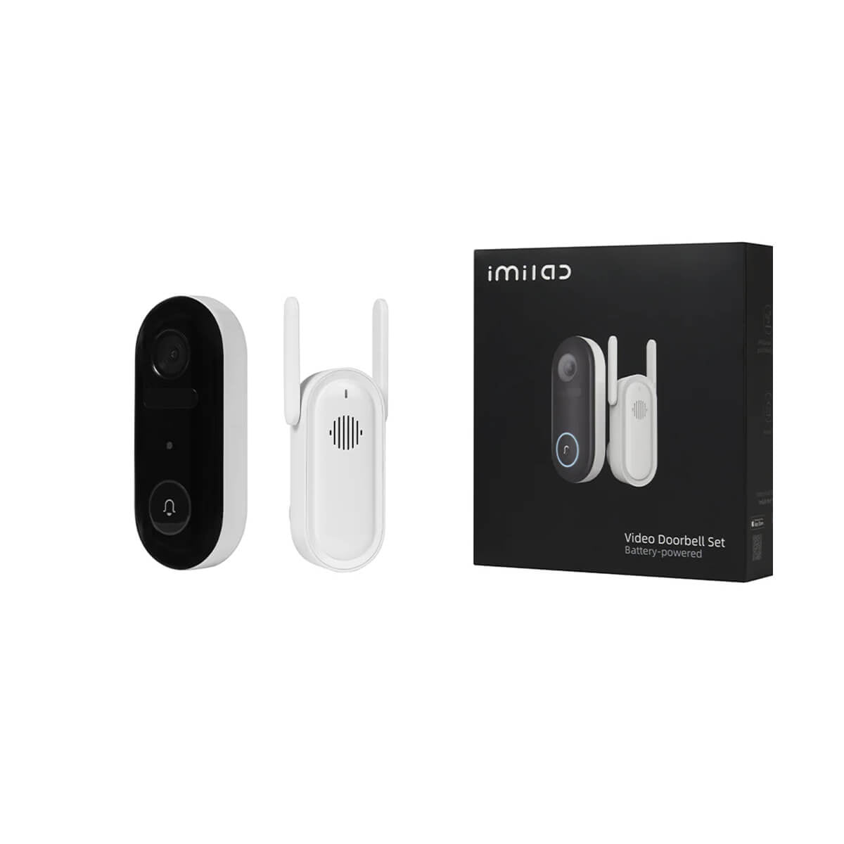 IMILAB 2.5K Wi-Fi baterijski video zvonec