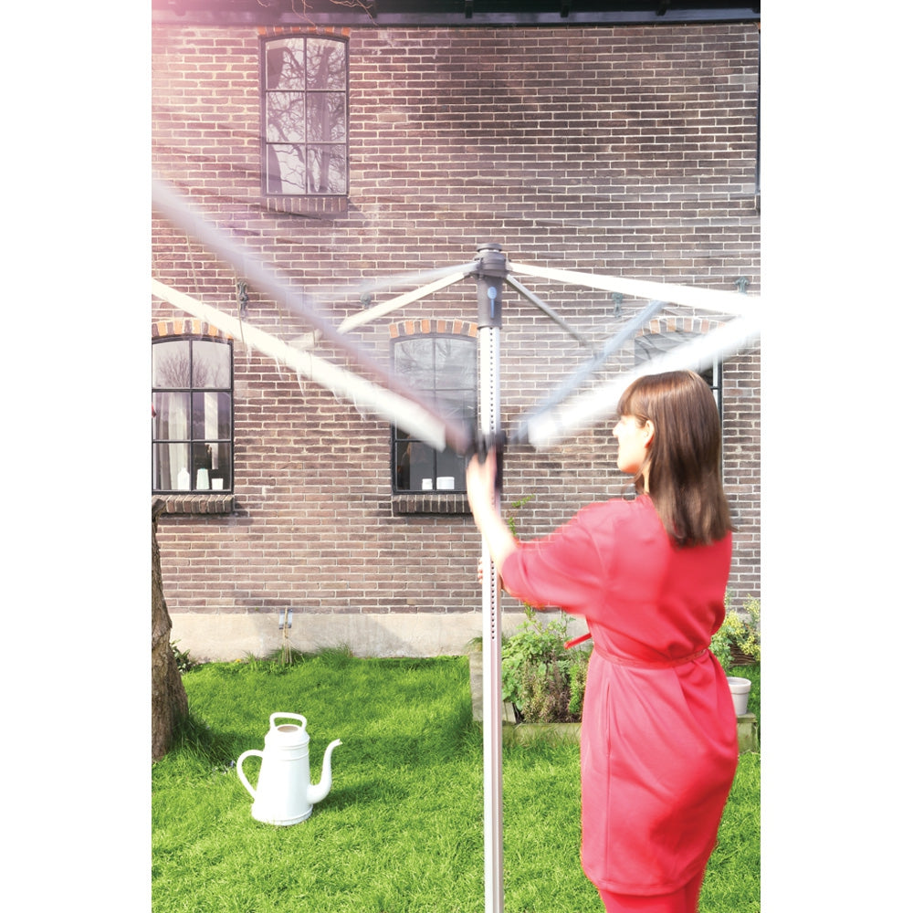 Brabantia zunanji sušilnik Lift-O-Matic za perila 50m sivo