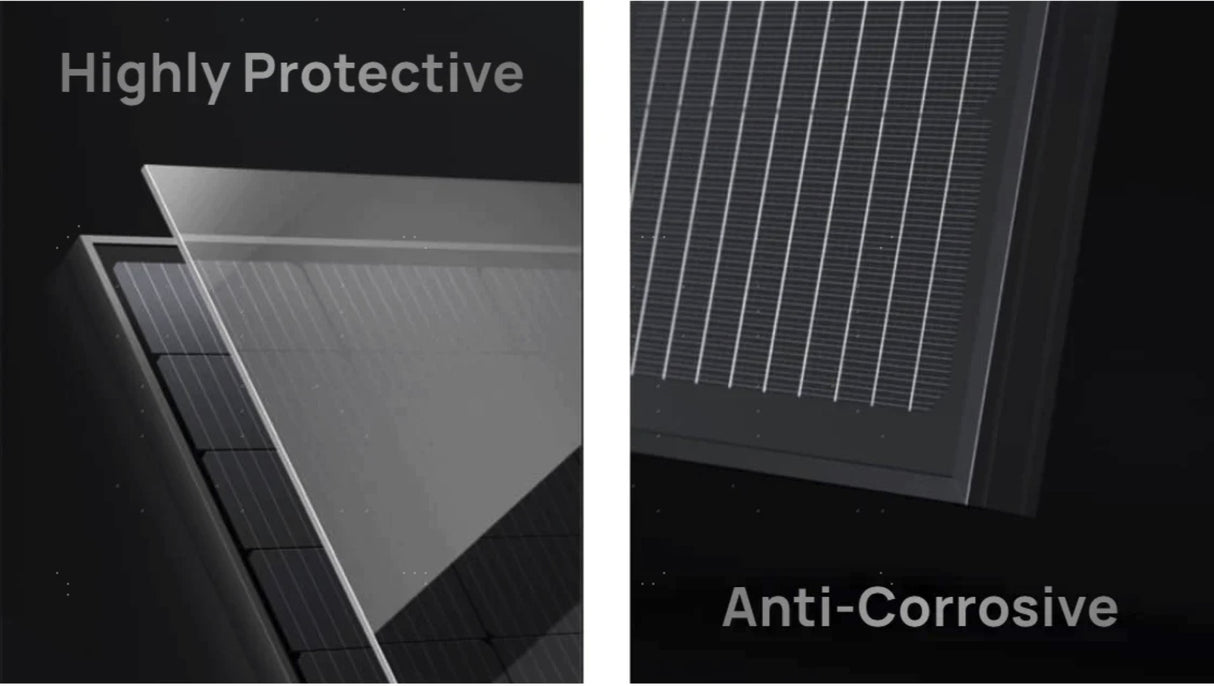 EcoFlow 2x 100W fiksni panel solarnih sončnih celic