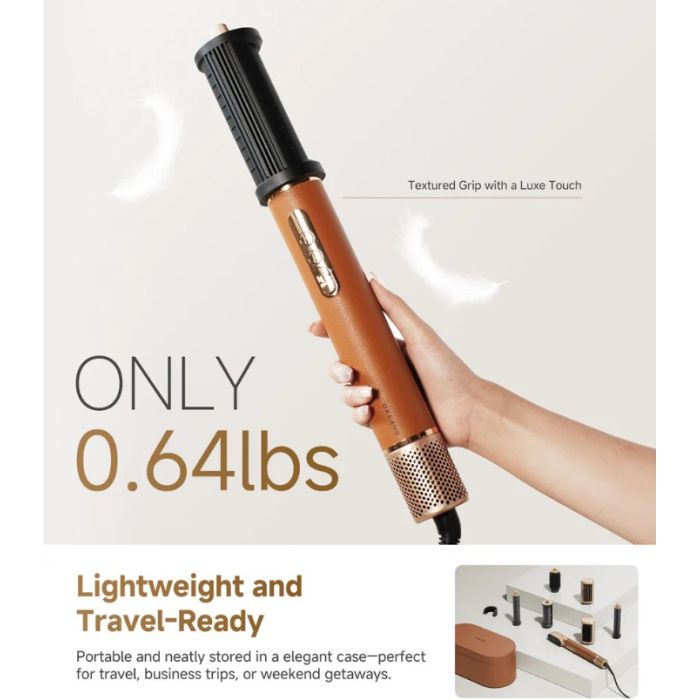 Dreame Airstyle Pro sušilnik in oblikovalec las s 7 nastavki, rjav