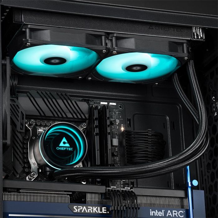 Chieftec Iceberg 240mm A-RGB vodno hlajenje za INTEL/AMD procesorje