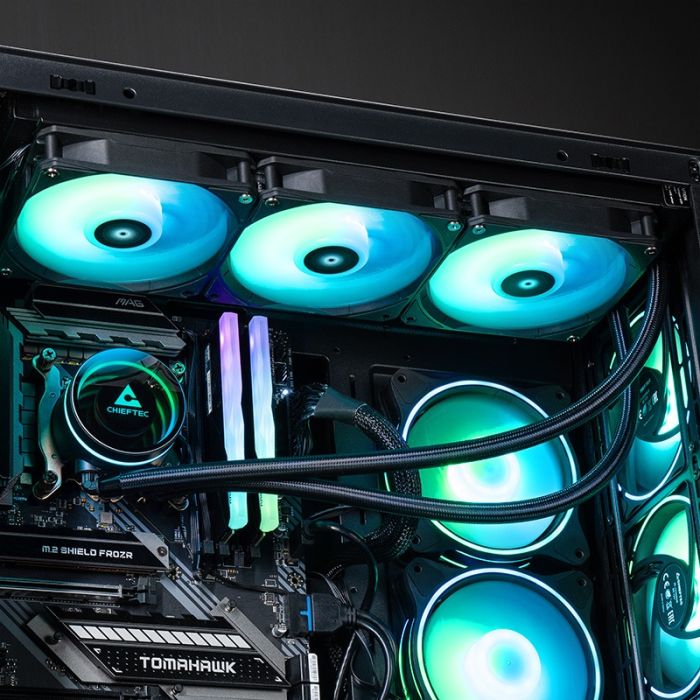 Chieftec Iceberg 360 360mm A-RGB vodno hlajenje za INTEL/AMD procesorje