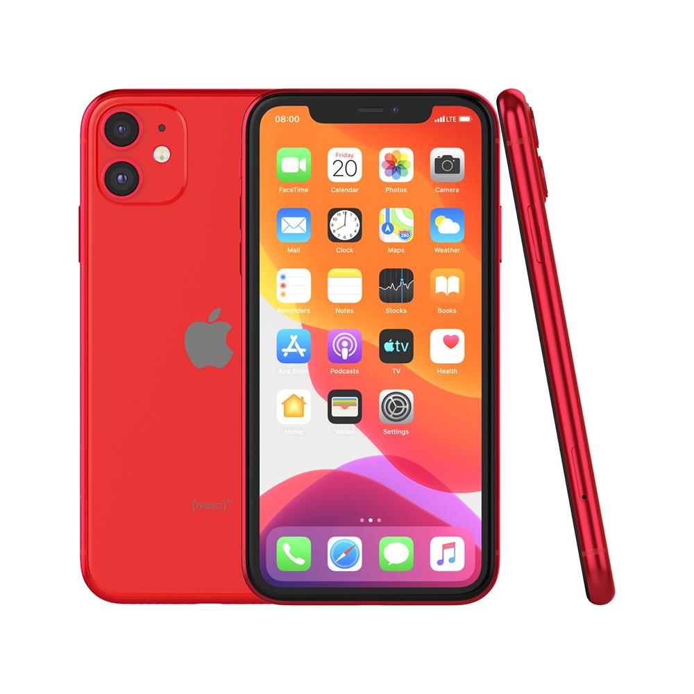 Obnovljen iPhone 11 (64GB) Razred A, Red