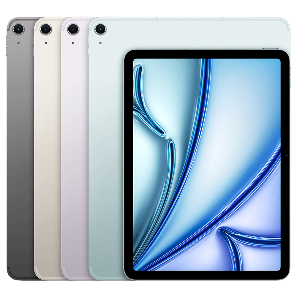Obnovljen iPad Air 6 13" M2 (128GB Wifi) Razred A+, Space Gray