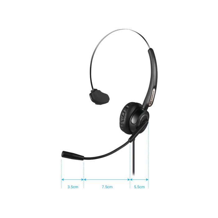 Sandberg USB Office Headset Pro Mono slušalke z mikrofonom