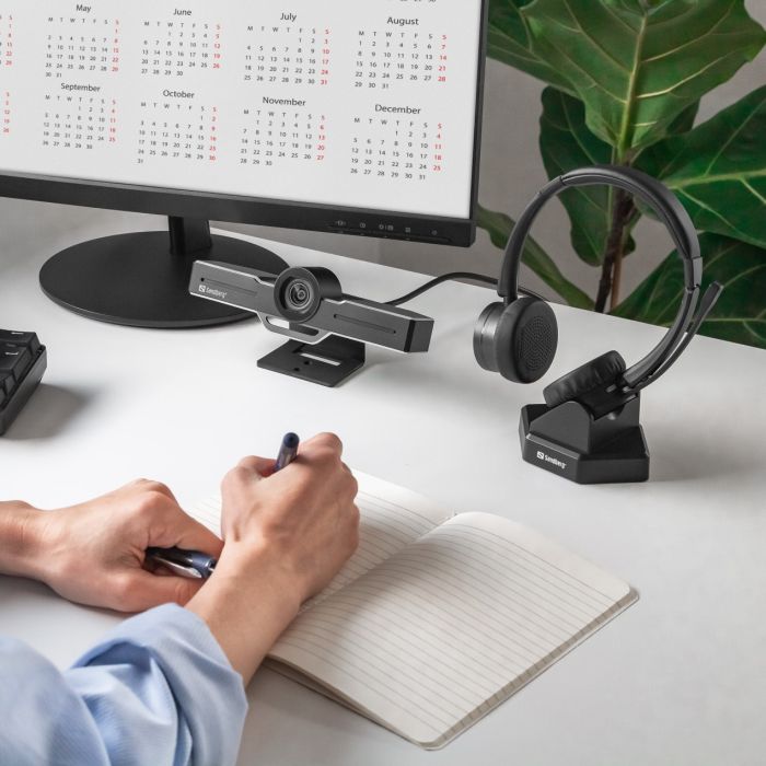 Sandberg Wireless Office Headset Pro+ brezžične naglavne slušalke