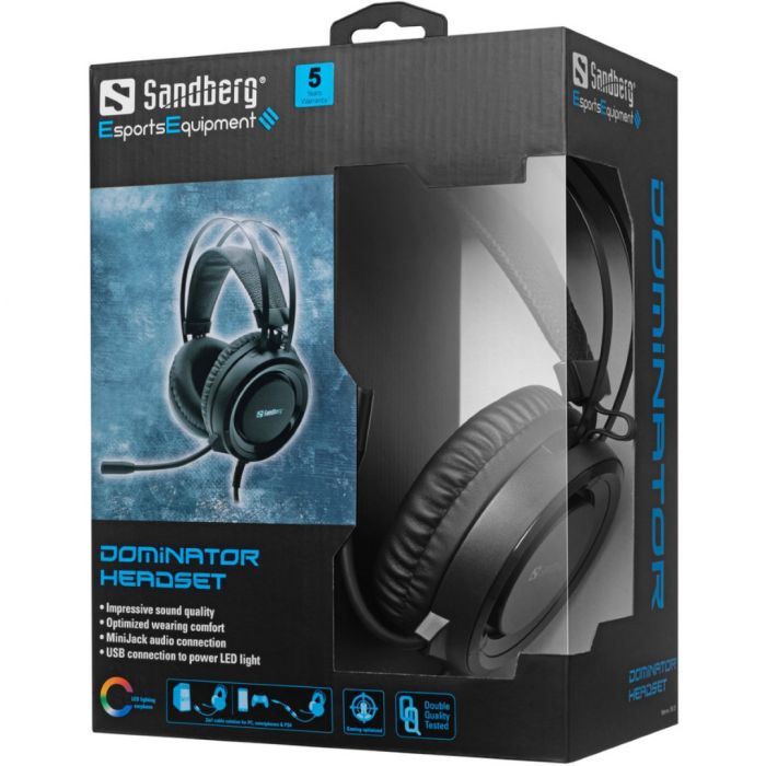Sandberg Dominator Headset naglavne slušalke