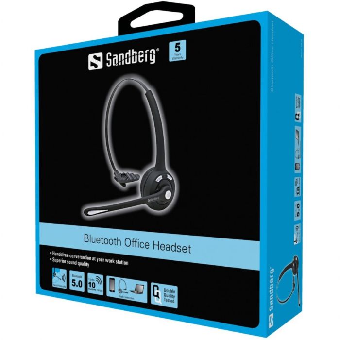 Sandberg Wireless Office Headset brezžična slušalka z mikrofonom