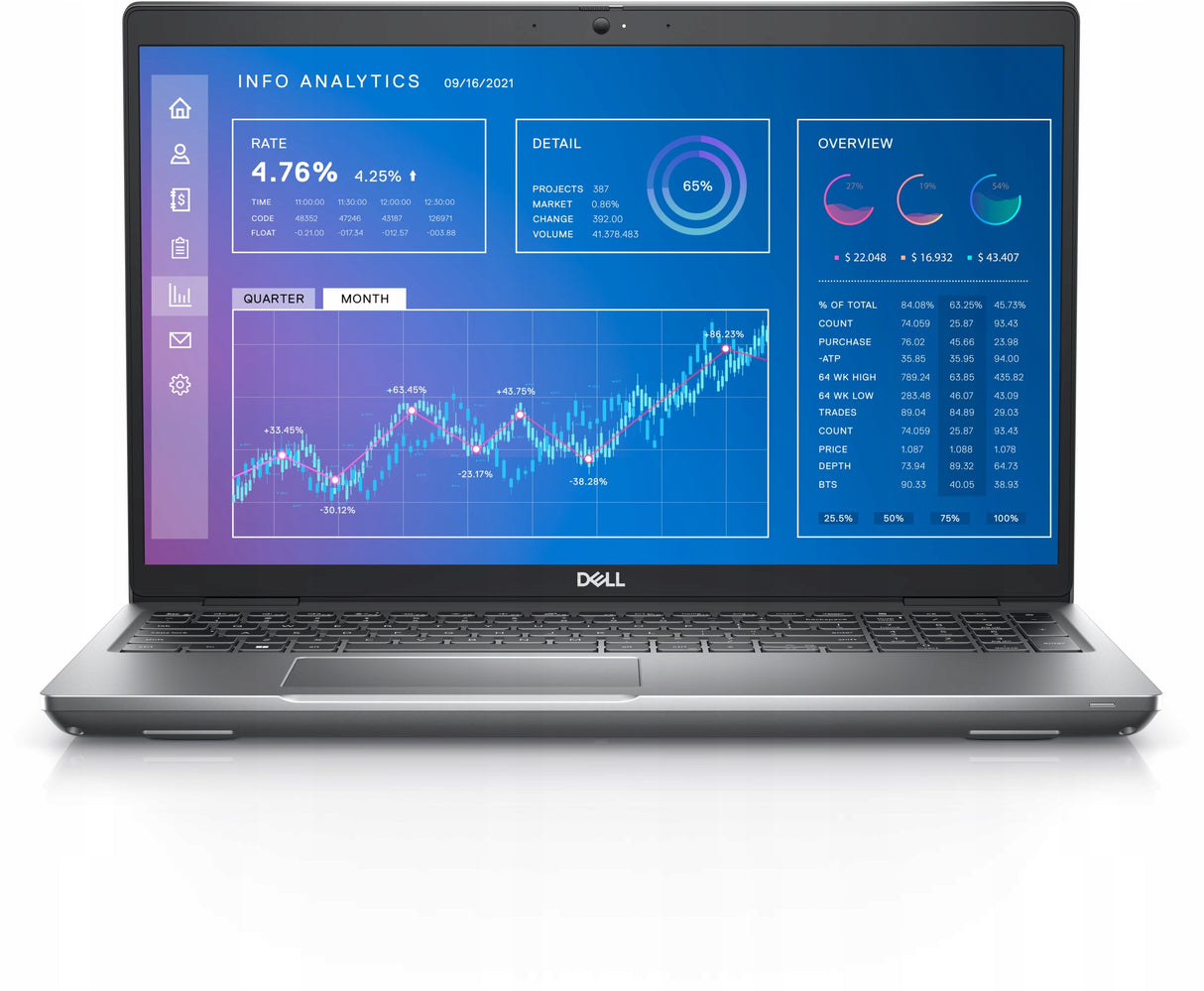 Dell Precision 3571, i7-12700H, 16GB, 512GB, RTX A1000