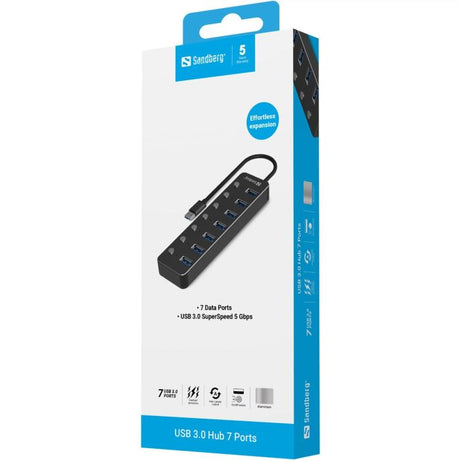 Sandberg 7-portni USB 3.0 HUB