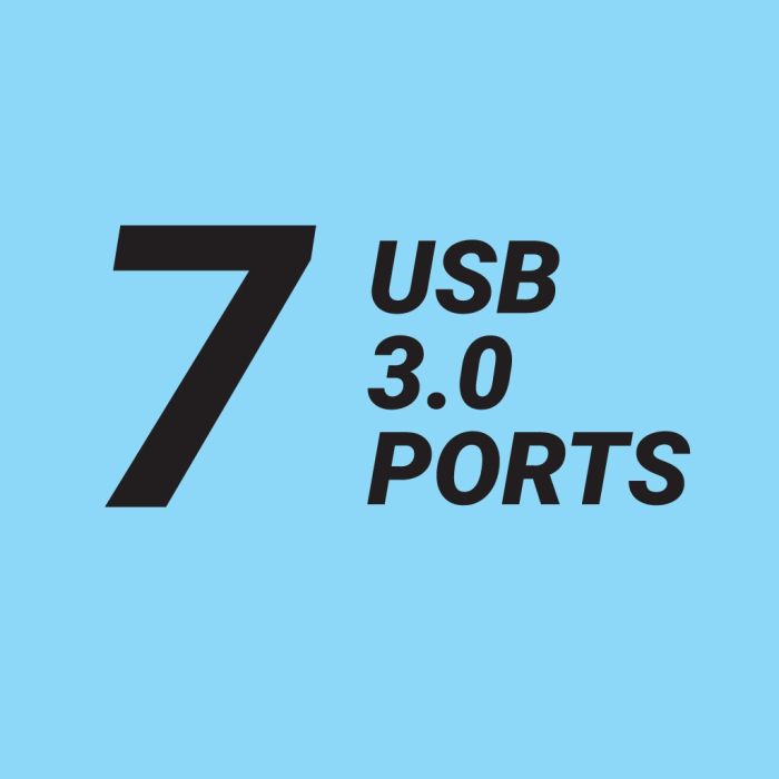 Sandberg 7-portni USB 3.0 HUB
