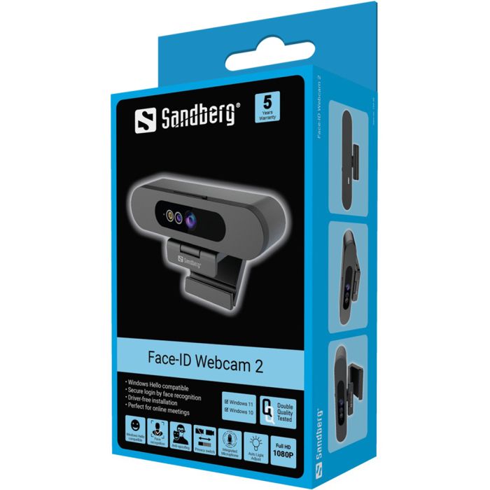 Sandberg Face-ID Webcam 2 spletna kamera