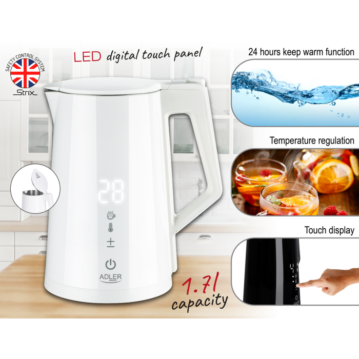 Adler Električni grelnik vode 2200W AD1345W