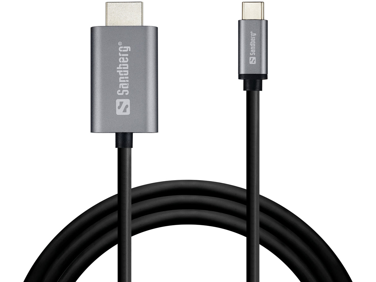 Sandberg USB-C na HDMI adapter kabel 2m