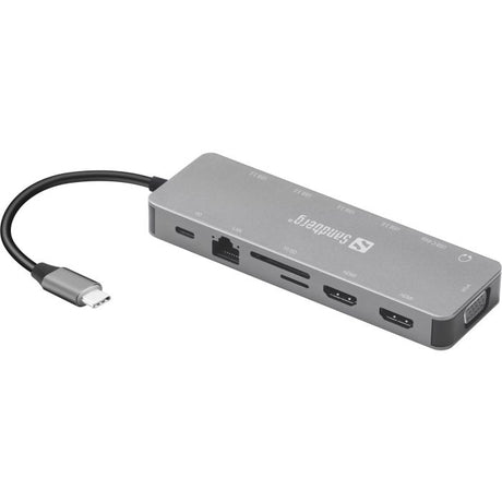 Sandberg USB-C 13-in-1 priklopna postaja za prenosnike