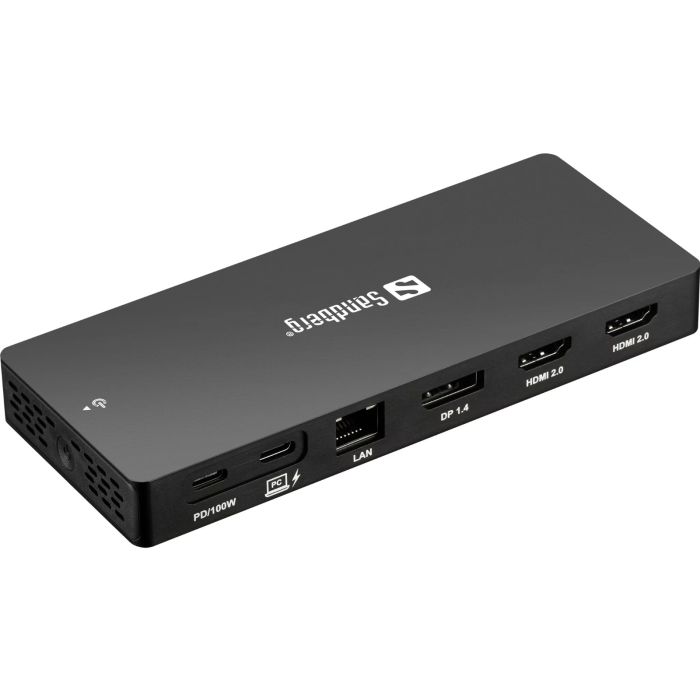Sandberg USB-C 13 v 1 DockingStation Pro priklopna postaja