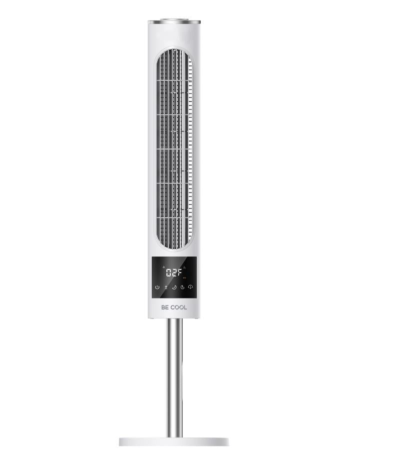 Be Cool stolpni - namizni ventilator 13 W s polnilno baterijo 13W