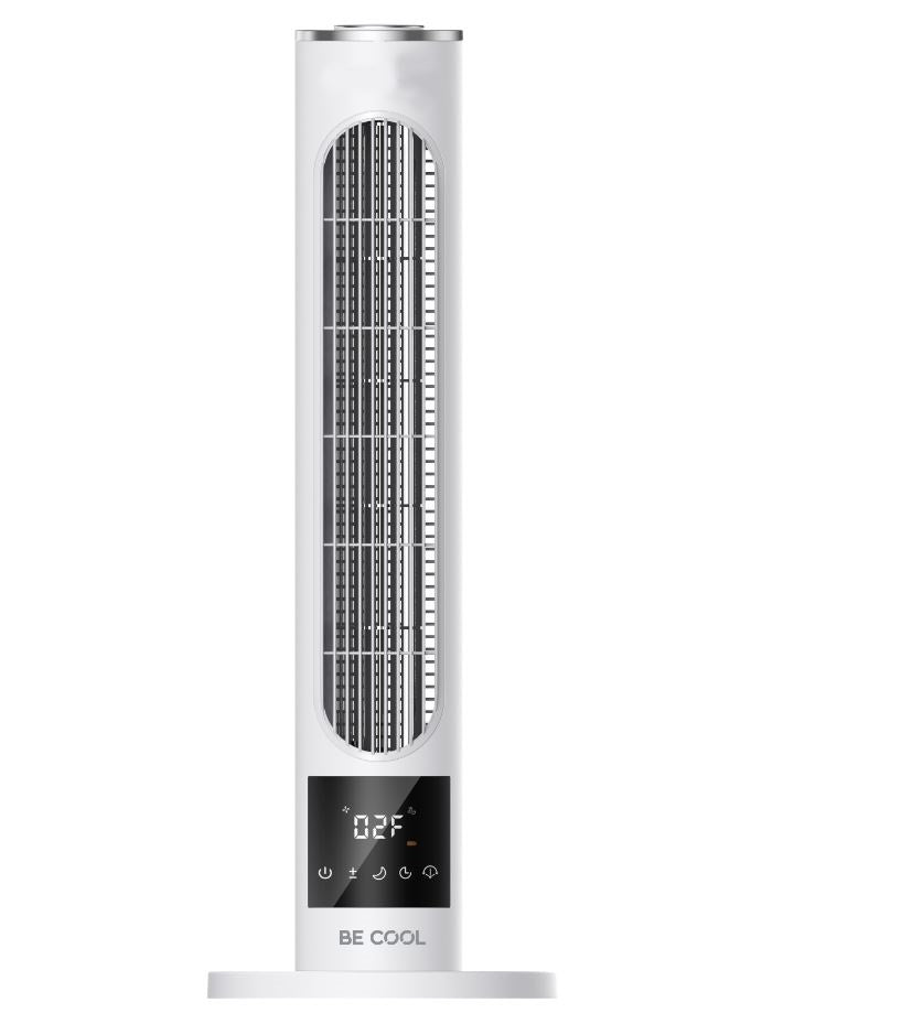 Be Cool stolpni - namizni ventilator 13 W s polnilno baterijo 13W