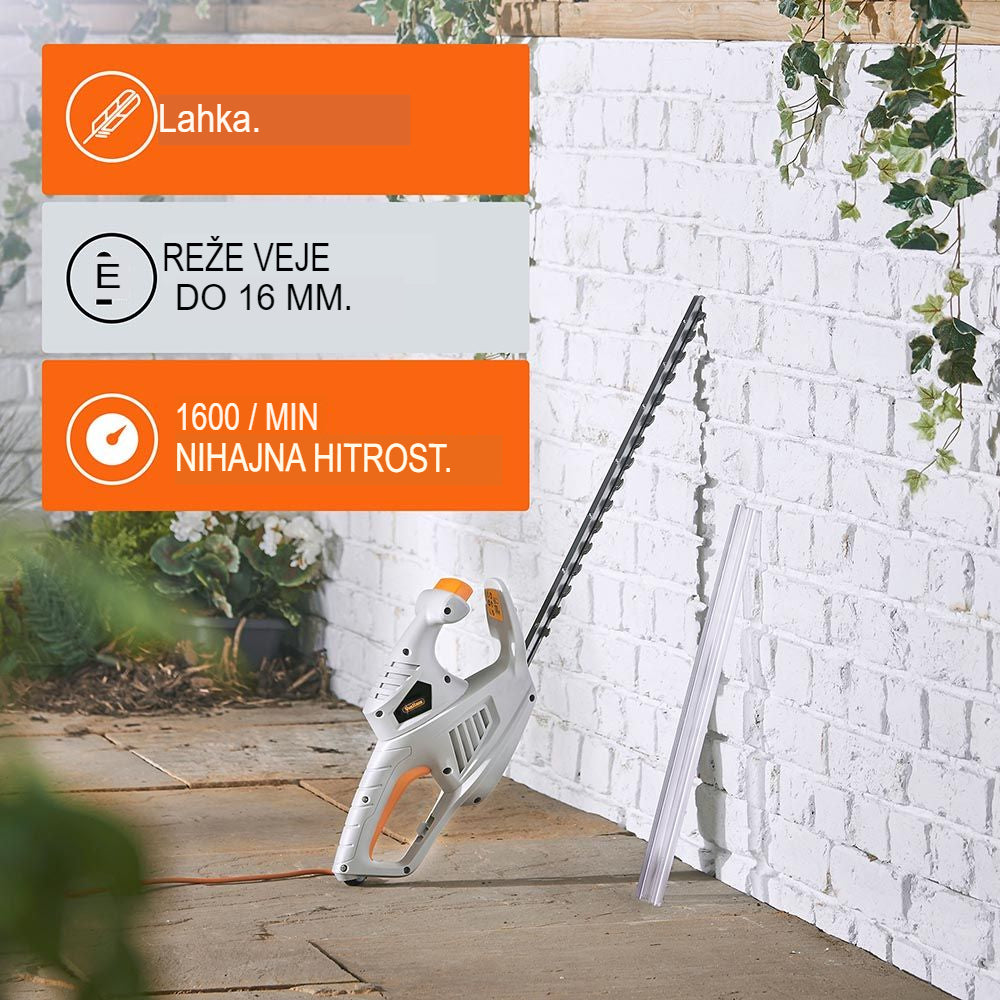 VonHaus električne škarje za grmičevje 450W