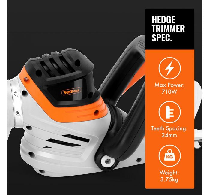 VonHaus električne škarje za grmičevje 710W