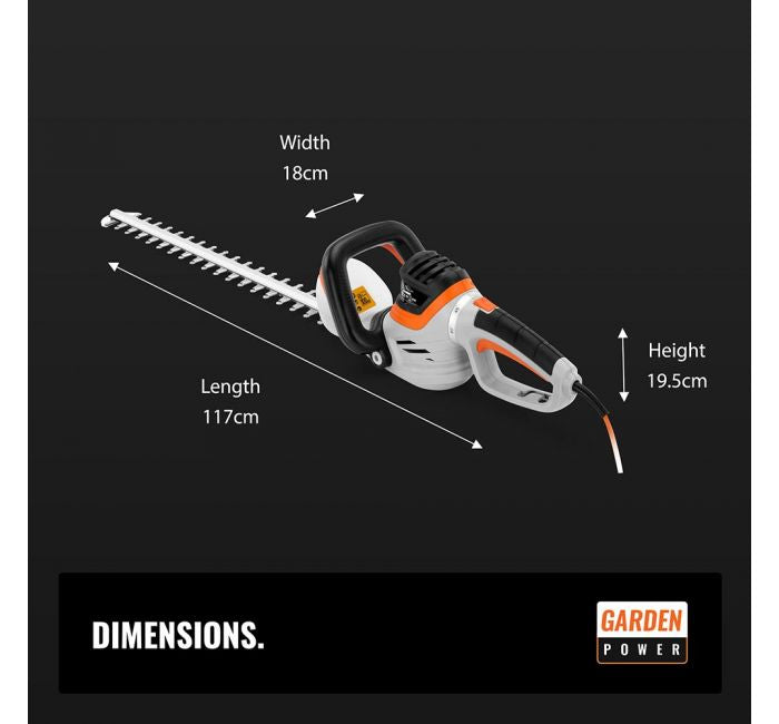 VonHaus električne škarje za grmičevje 710W