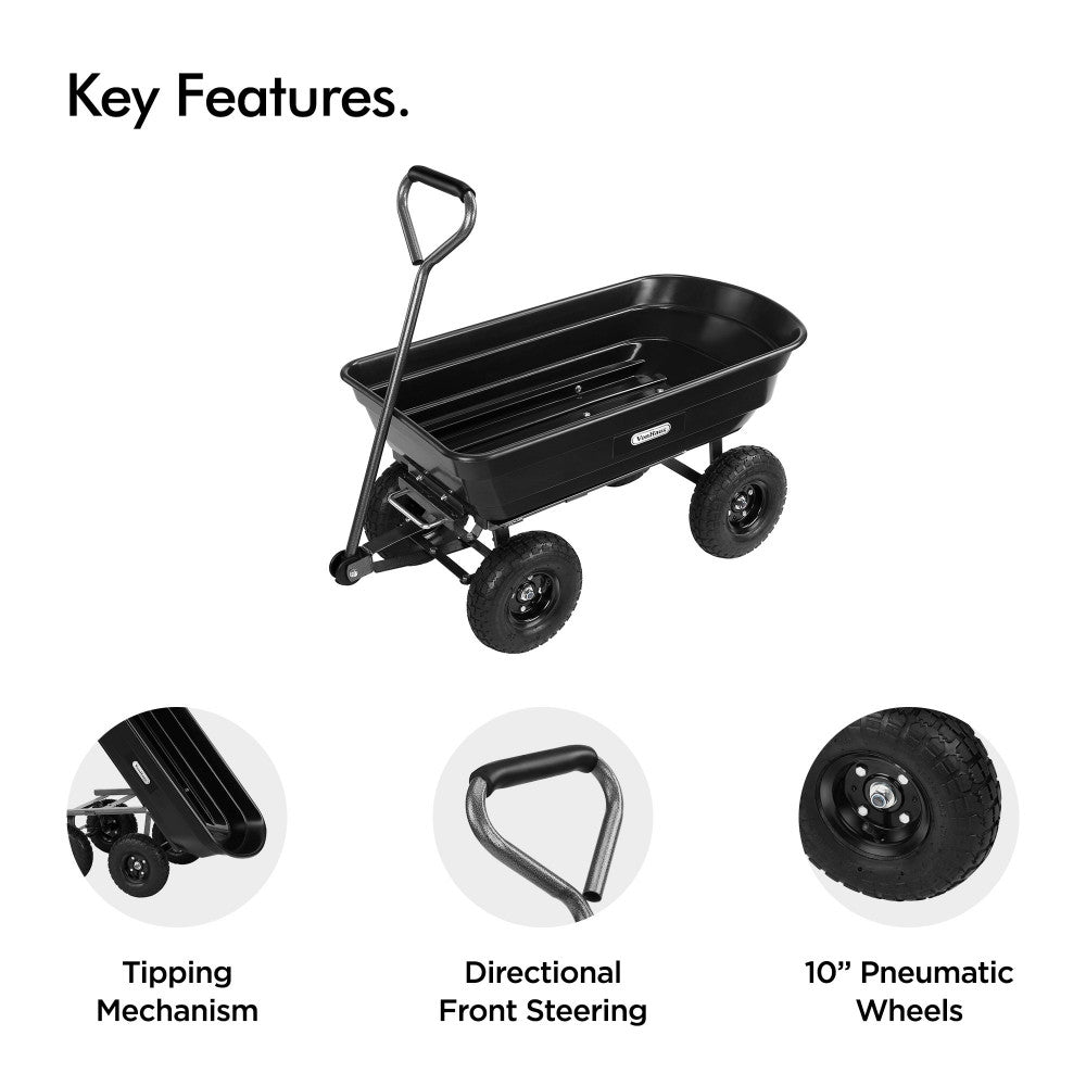 VonHaus 75L vrtni voziček