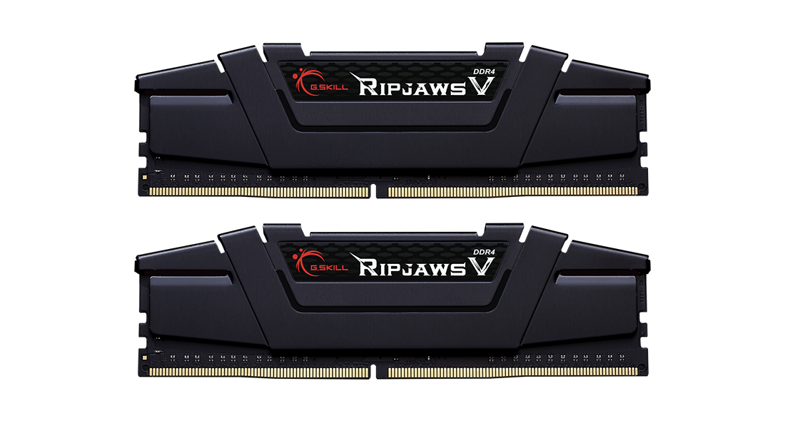 G.Skill Ripjaws V 32GB Kit (2x16GB) DDR4-4000MHz, CL19, 1.5V