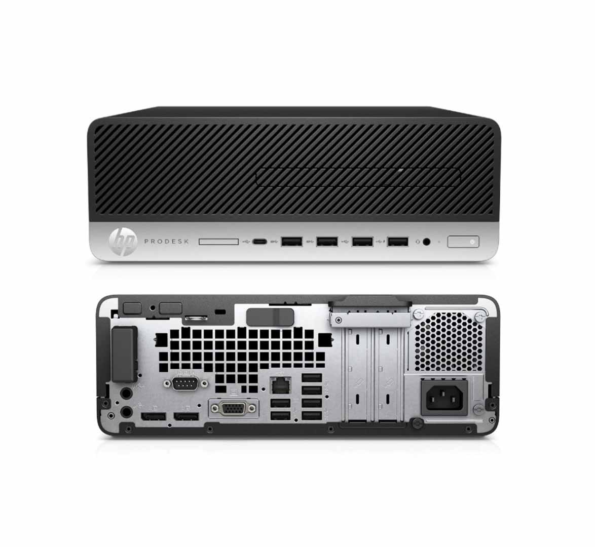 Obnovljen računalnik HP Prodesk 600 G4 SFF, i3-8100, 16GB, 128GB, Windows 10 Pro