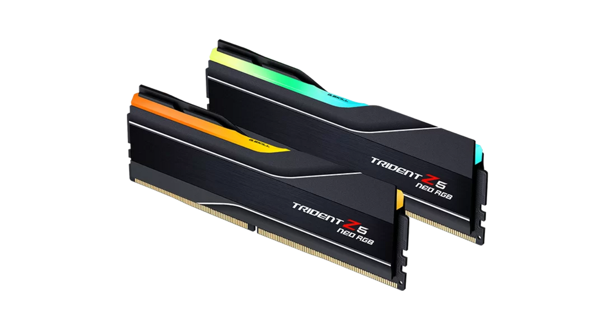 G.Skill Trident Z5 Neo RGB 32GB Kit (2x16GB) DDR5-5600MHz, CL30, 1.25V, AMD EXPO