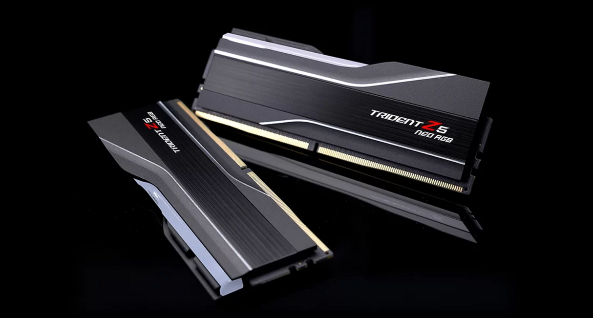 G.Skill Trident Z5 Neo RGB 32GB Kit (2x16GB) DDR5-5600MHz, CL30, 1.25V, AMD EXPO
