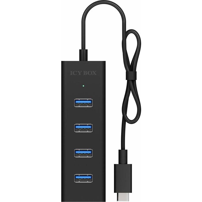 IcyBox IB-HUB1409-C3 4-portni Hub s priključkom USB-C 3.0
