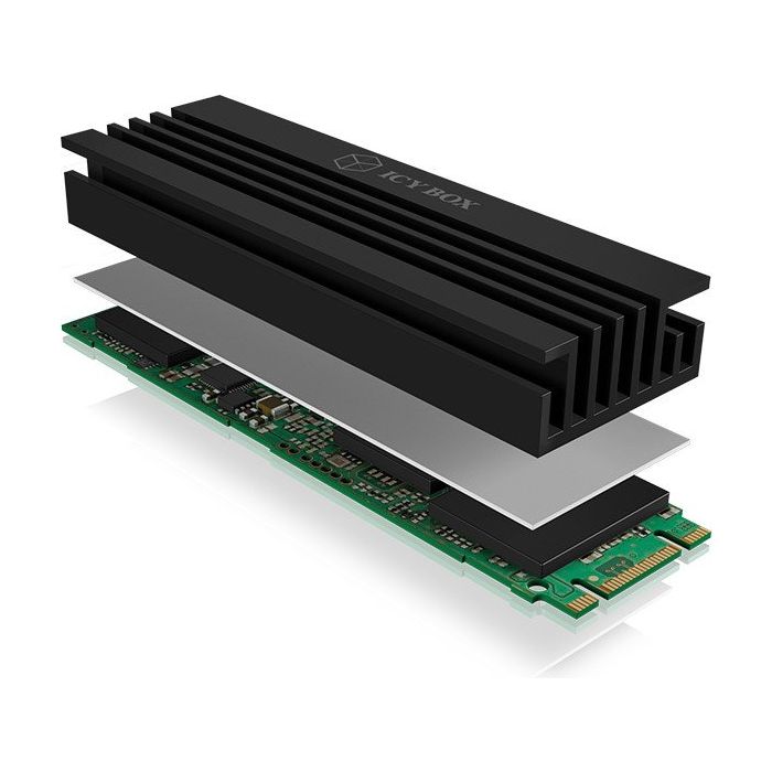 IcyBox IB-M2HS-70 hladilnik za M.2 SSD diske