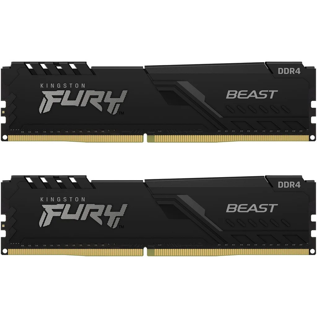 Kingston Fury Beast 64GB Kit (2x32GB) DDR4-3200 DIMM CL16, 1.35V