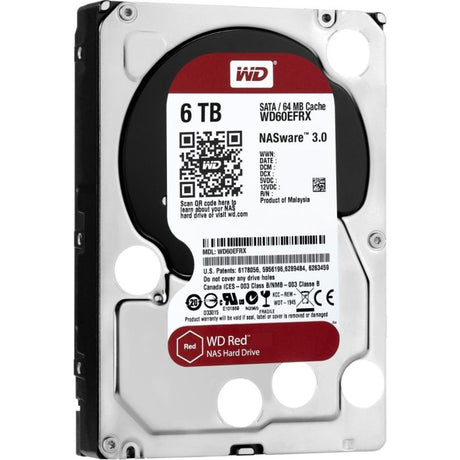 WD 6TB Red 3,5" SATA 6Gb/s 5400rpm 256MB HDD disk