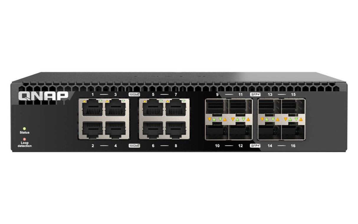 Stikalo 8 port 10Gb SFP + RJ45, half rack 1U