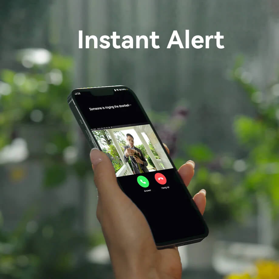 IMILAB 2.5K Wi-Fi baterijski video zvonec