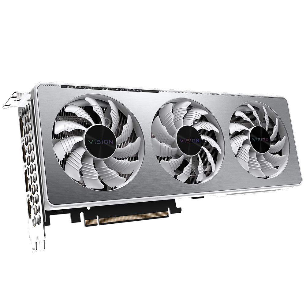 Grafična kartica GIGABYTE GeForce RTX 3060 VISION OC 12G, 12GB GDDR6, PCI-E 4.0