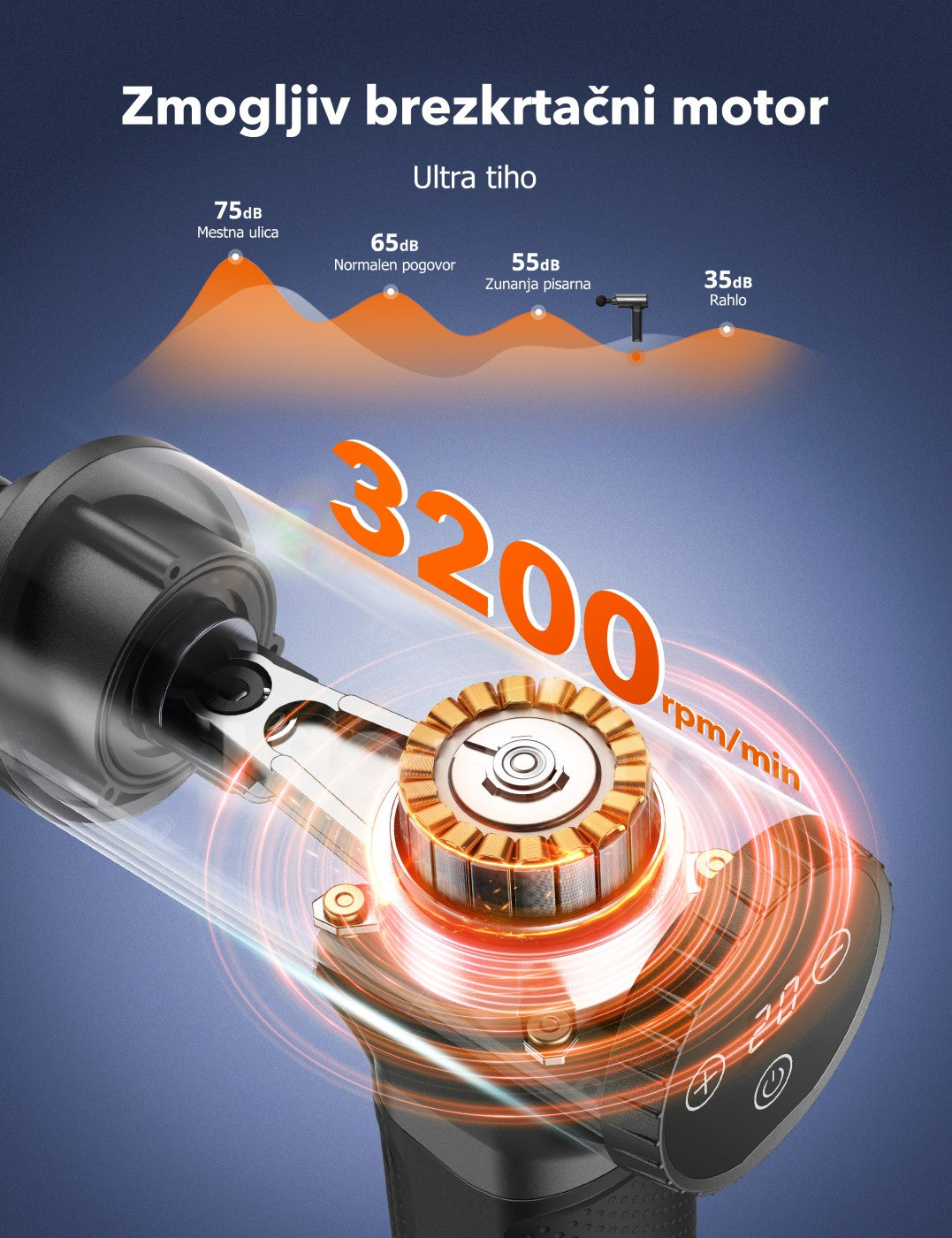 TaoTronics TT-PCA004 masažna pištola