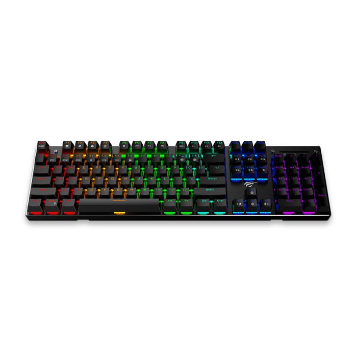 HAVIT Gamenote USB mehanska tipkovnica HV-KB498L - SLO znaki