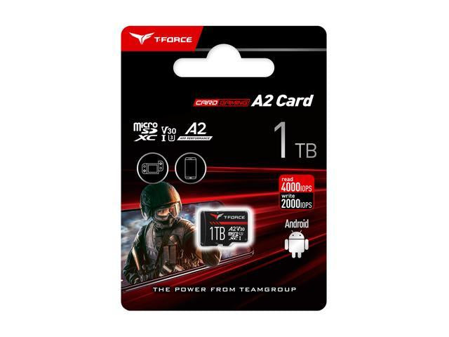 Teamgroup Gaming A2 1TB MicroSD UHS-I U3 V30 100/90MB/s spominska kartica