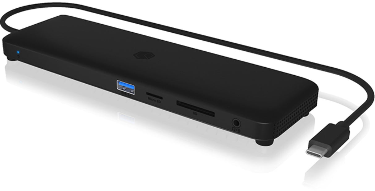 Icybox IB-DK2116C priklopna postaja s Power Delivery 100W